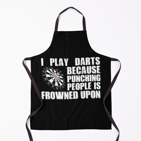 Item preview, I play darts because punching people is frowned upon designed and sold by mahamodulrony.