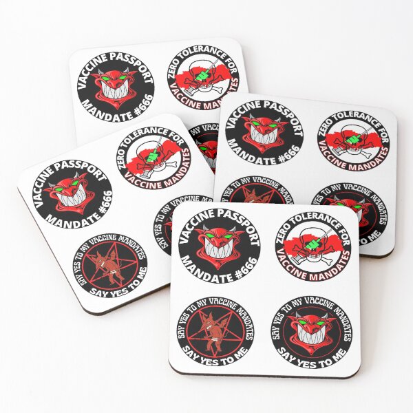 Item preview, No Vaccine Passports No Vaccine Mandates Sticker Pack designed and sold by RGRamsey.