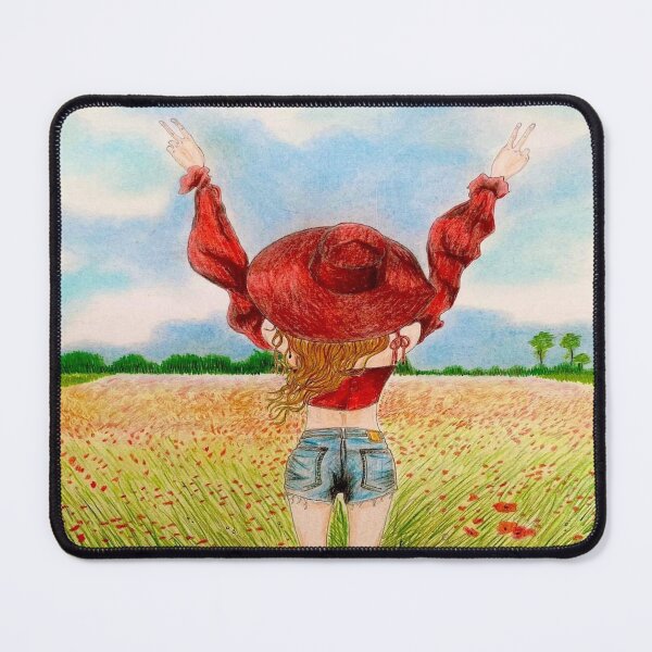 BE YOUR OWN HEROINE Mouse Pad