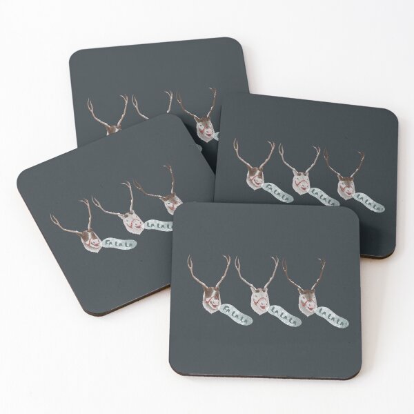 Item preview, “Fa La La” Deck The Halls Reindeer designed and sold by mntdoodles.