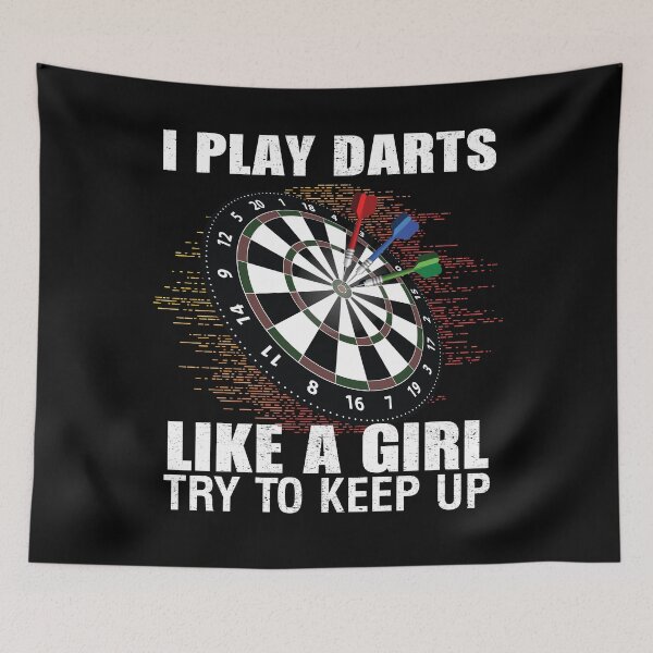 Item preview, I play darts like a girl try to keep up designed and sold by mahamodulrony.