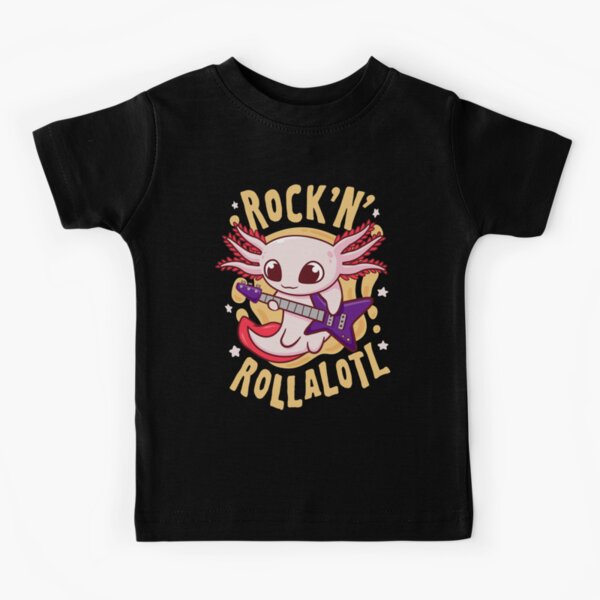 Item preview, Funny Rock Guitar Kawaii Axolotl - Cute Music Lover Salamander designed and sold by propellerhead.
