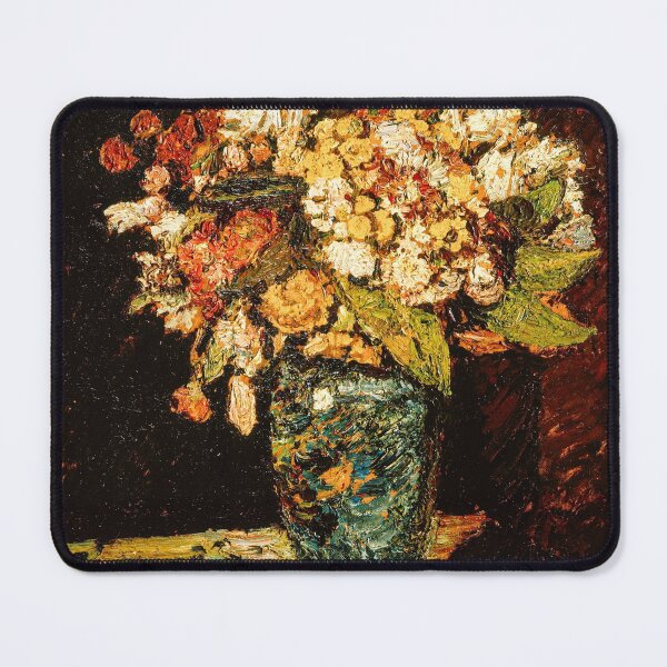Item preview, Vintage Flowers in a Blue Vase by Adolphe Monticelli - Retouched designed and sold by autumnsspov.