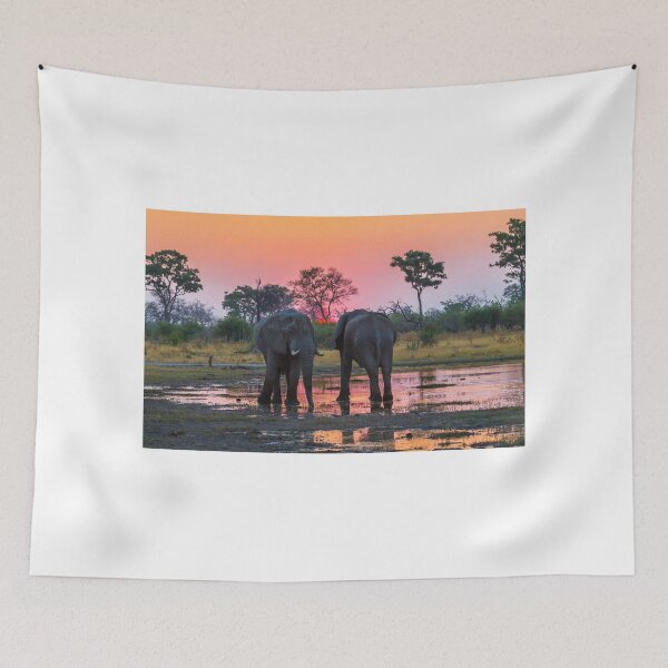 Item preview, Elephants at sunset designed and sold by Graham Prentice.