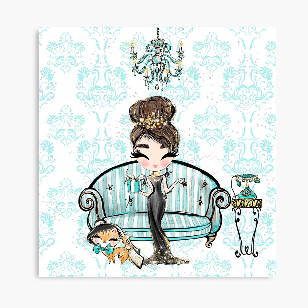 Tiffany & Her Cat Poster