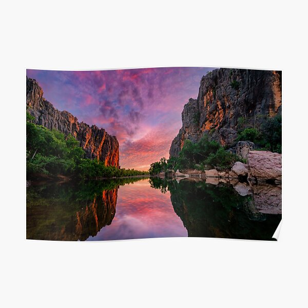 Bandilngan (Windjana Gorge) Sunset Poster
