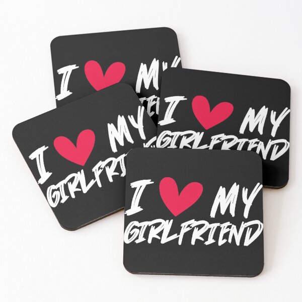 Item preview, I Love My Girlfriend, Boyfriend, Girlfriend designed and sold by taby2you.