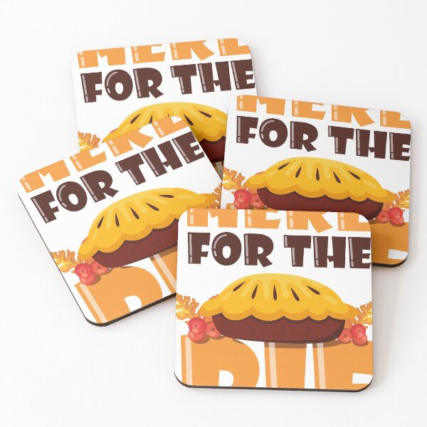 Item preview, Here For The Pie Thanksgiving Vector Graphics T-shirt Design designed and sold by Cre8iveSkill.
