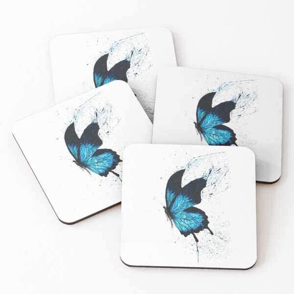Item preview, Watercolor Blue Butterfly designed and sold by SiouxLove.