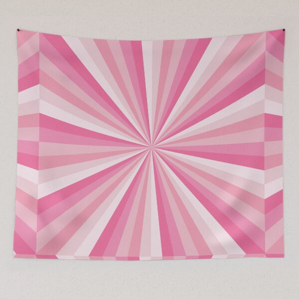 Item preview, Pink sunburst designed and sold by pnkpopcorn.