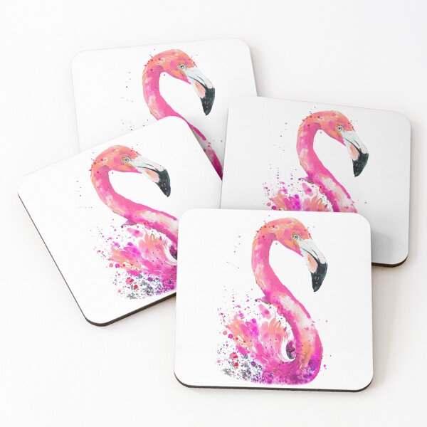 Item preview, Flamingo Watercolor Art designed and sold by SiouxLove.