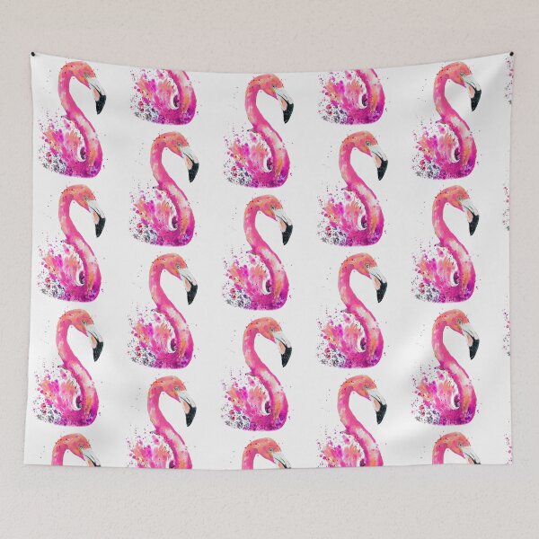 Item preview, Flamingo Watercolor Art designed and sold by SiouxLove.
