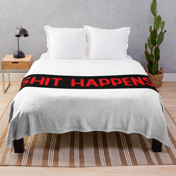 Item preview, Shit Happens Warning designed and sold by Sour Soul.