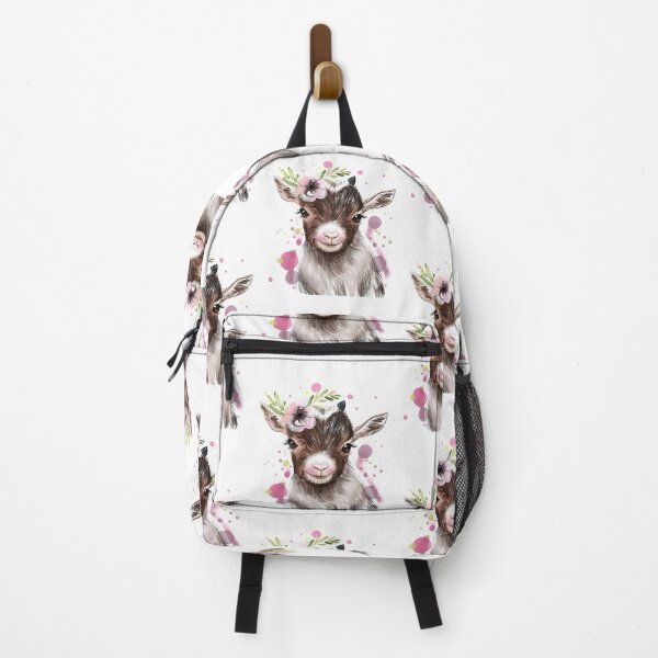 Item preview, Watercolor Floral Baby Goat designed and sold by SiouxLove.