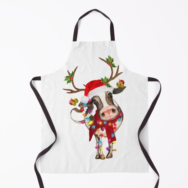 Item preview, Cow Gorgeous Reindeer Light Christmas designed and sold by smallcatvn.