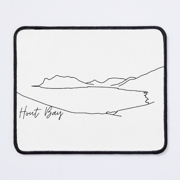 Item preview, Hout Bay line drawiing - Black and white  designed and sold by Marlienart.