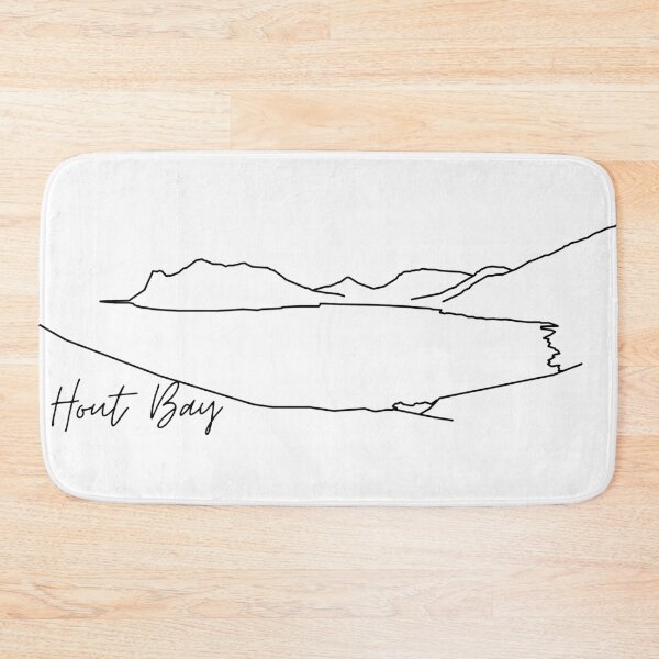Item preview, Hout Bay line drawiing - Black and white  designed and sold by Marlienart.