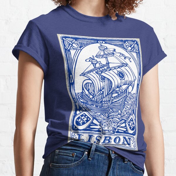 Azulejo Lisbon Azulejos Lisboa Classic T-Shirt