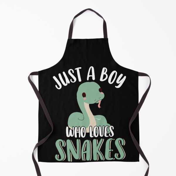 Item preview, Just A Boy Who Loves Snakes Cute Funny Pet Snake Python Boa designed and sold by MintedFresh.