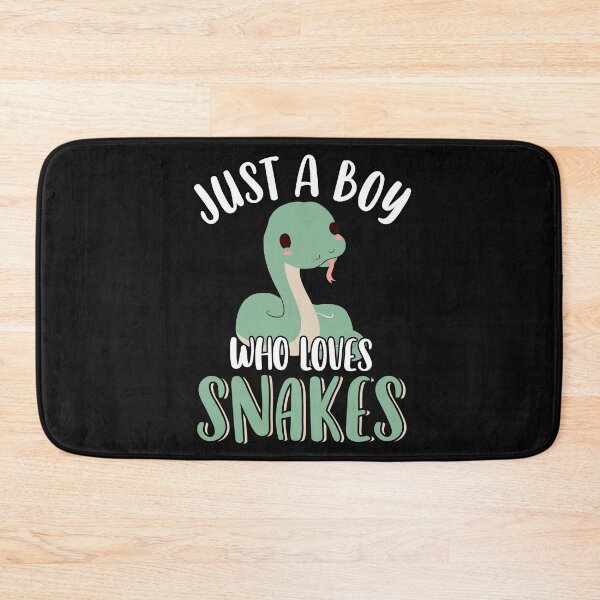 Item preview, Just A Boy Who Loves Snakes Cute Funny Pet Snake Python Boa designed and sold by MintedFresh.