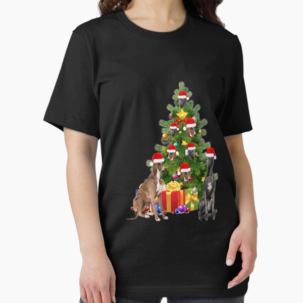 Item preview, Greyhound dog Christmas Tree designed and sold by TimRush88.