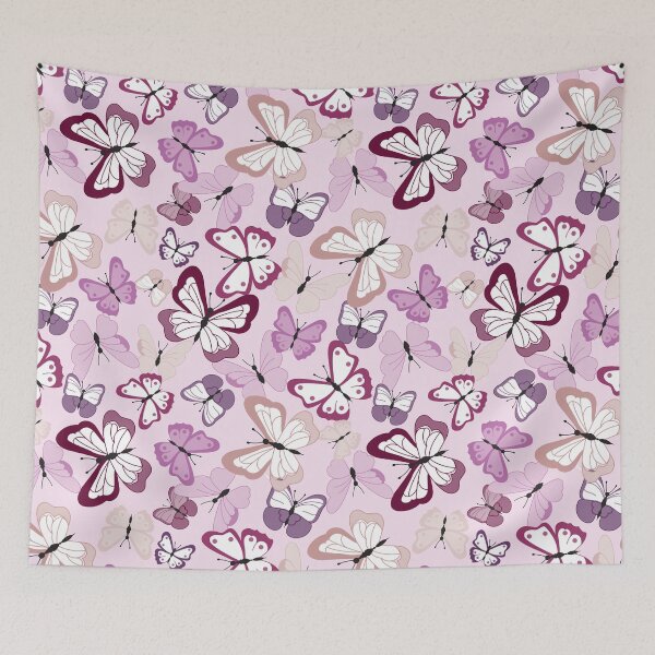 Item preview, butterfly seamless pattern designed and sold by lauricecmd.