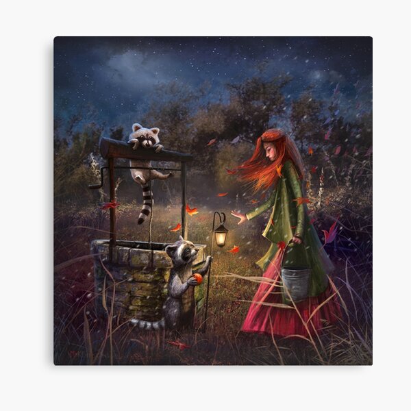 "First Snow" Canvas Print