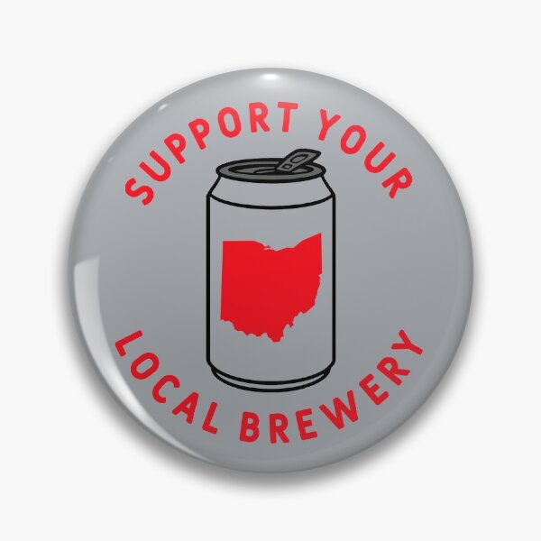 Item preview, Support Your Local Brewery Ohio designed and sold by fearcity.