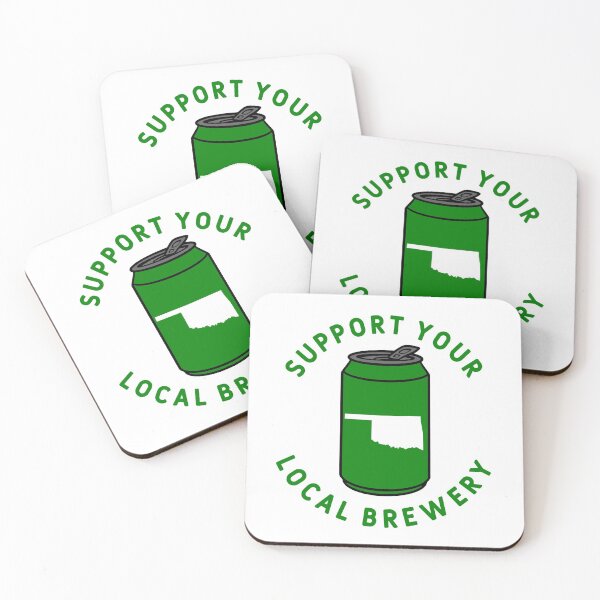 Item preview, Support Your Local Brewery Oklahoma designed and sold by fearcity.