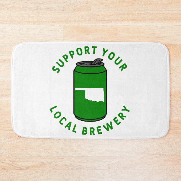 Item preview, Support Your Local Brewery Oklahoma designed and sold by fearcity.