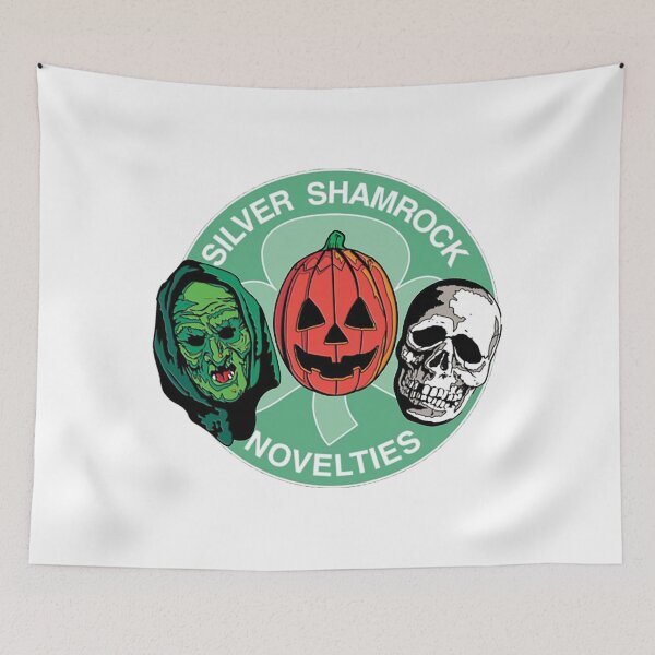 Item preview, Silver Shamrock T-ShirtSilver Shamrock Masks  designed and sold by AveBeacon.