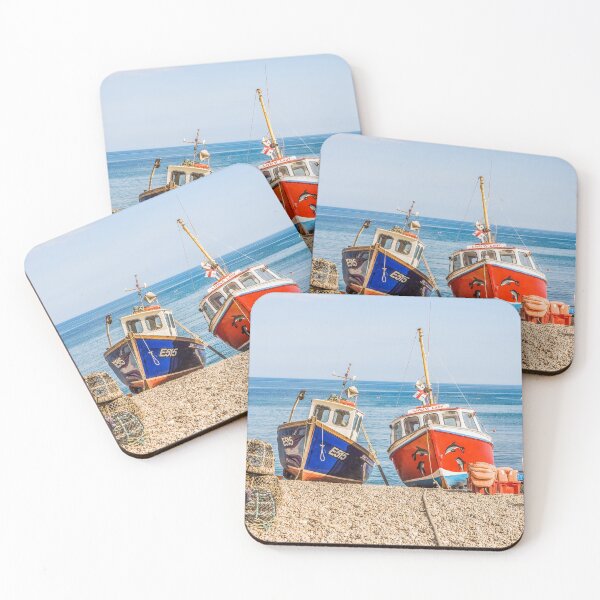Item preview, Fishing Boats On Beach designed and sold by Graham Prentice.