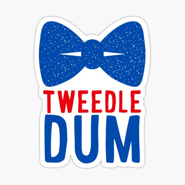 Tweedle Dum Sticker