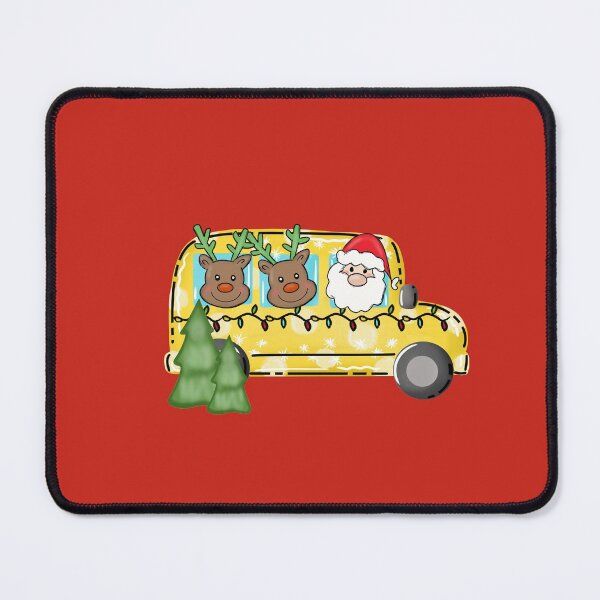 Item preview, CHRISTMAS SCHOOL BUS designed and sold by JavierShih.