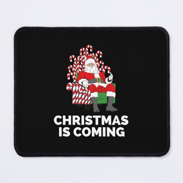 Item preview, Christmas Is Coming Santa Candy Cane Throne - Candy Cane Throne - Christmas Game Of Thrones designed and sold by ExploreTheStore.