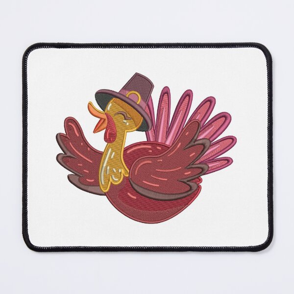 Item preview, Turkey Embroidery Design Thanksgiving, Machine Embroidery Design designed and sold by Cre8iveSkill.