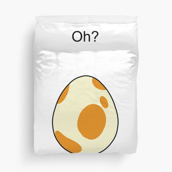 Pokemon GO Egg Oh? Orange 5km Duvet Cover