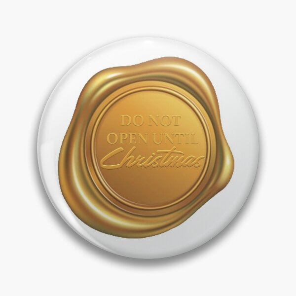 Item preview, Do Not Open Until Christmas Wax Seal designed and sold by maramyeonni.