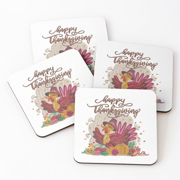 Item preview, Festive Greetings Thanksgiving Embroidery Designs designed and sold by Cre8iveSkill.
