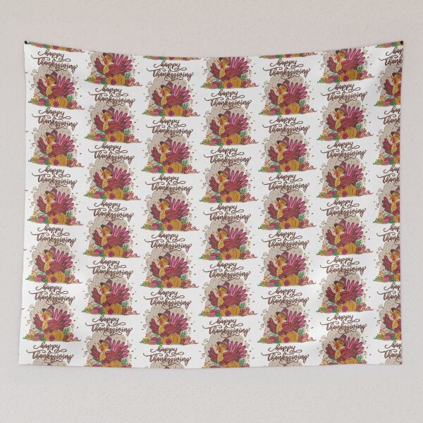 Item preview, Festive Greetings Thanksgiving Embroidery Designs designed and sold by Cre8iveSkill.