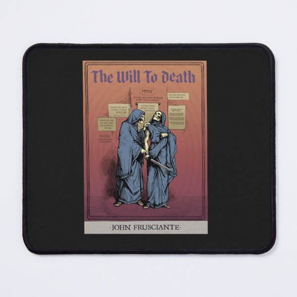 Item preview, John Frusciante - The Will To Death   designed and sold by HeyRustyStor.