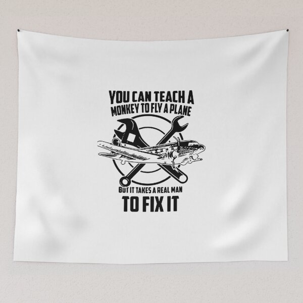Item preview, Aircraft Mechanic Aironotical Engineerairplane maintenance Funny Saying Art Apparel Essential Motivation Inspiration Joy Mood  Funny Cat Halloween designed and sold by DesignByHeartUK.