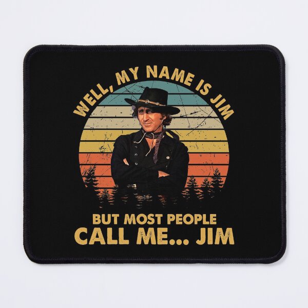 Item preview, Vintage Most People Call Me The Sheriff is Near Blazing Tee Saddles designed and sold by GertiSteinbach.