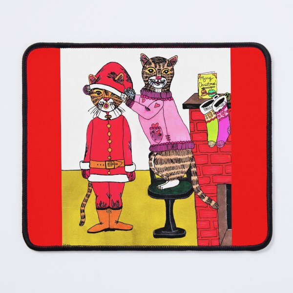 Item preview, Gatos navideños traviesos o buenos designed and sold by Michelle Mead.