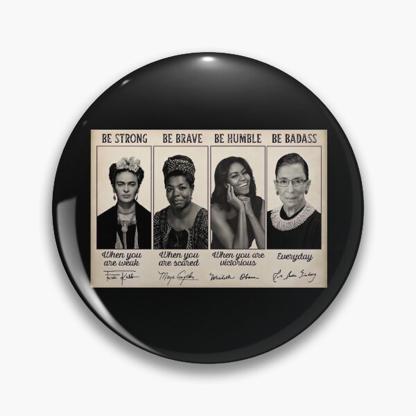Item preview, Frida kahlo, Maya angelou, Michelle Obama, Ruth Bader Ginsburg Pro-choice Feminist designed and sold by SockaArt1.