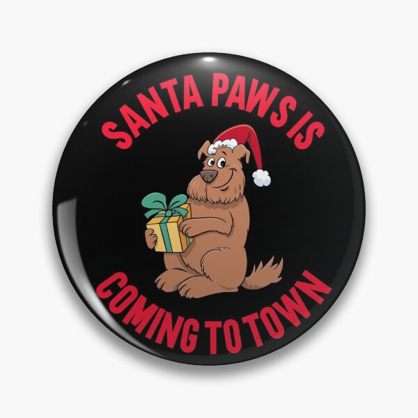 Item preview, Santa Paws Is Coming To Town designed and sold by Hema Thilakaratne.