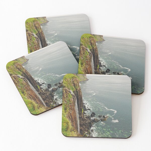 Item preview, Waterfall on Cliffs of Kilt Rock, Isle of Skye, Scotland - Travel Photography designed and sold by CarolinaReina.