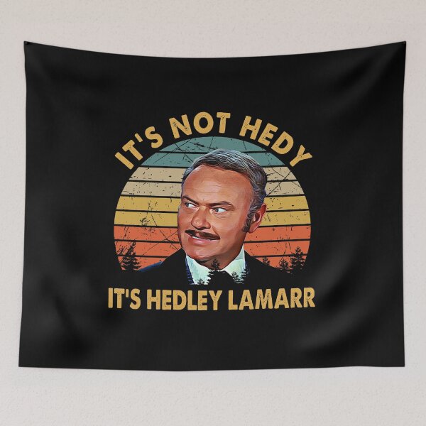 Item preview, Retro Gift Saddles It is not Hedy Blazing Hedley Lamarr designed and sold by GertiSteinbach.