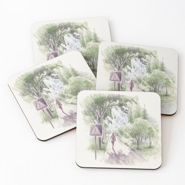 Item preview, Girl walking along the street designed and sold by Ecaterina Capanji.