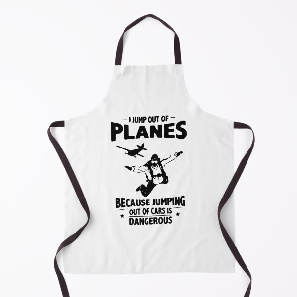 Item preview, Skydiving Love I jump out of planes because jumping out of cars is danerous Parachute Para Jumping Skydive Gift Premium Apparel Funny Holiday Xmas designed and sold by DesignByHeartUK.